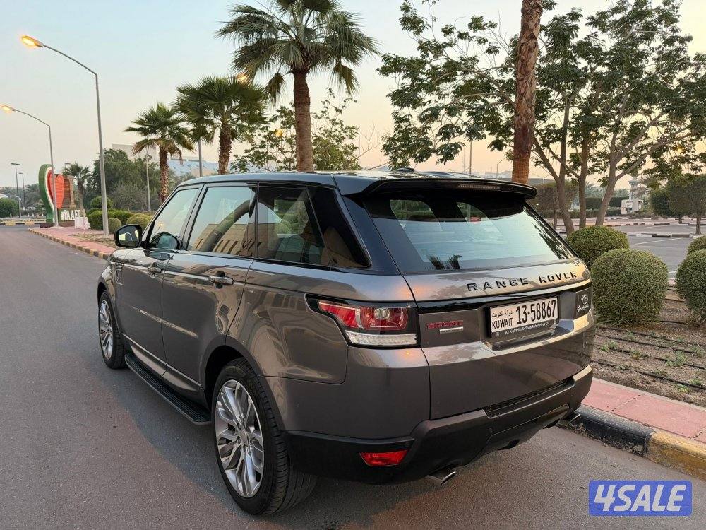 رانج روفر سبورت HSE موديل 2015 عداد84،000 كم2