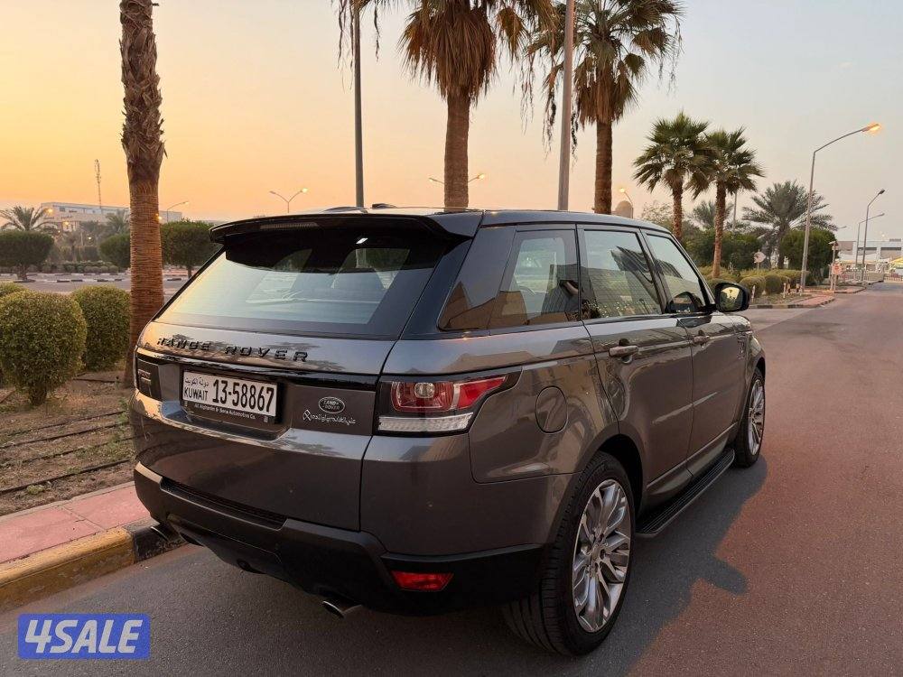 رانج روفر سبورت HSE موديل 2015 عداد84،000 كم4