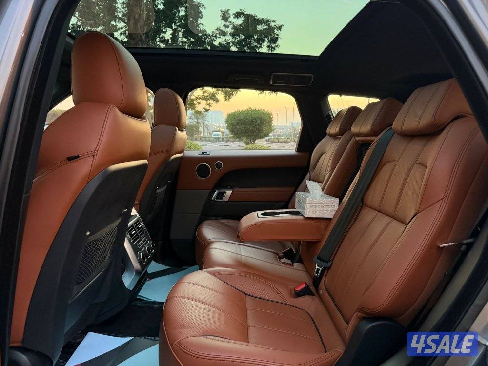 رانج روفر سبورت HSE موديل 2015 عداد84،000 كم8