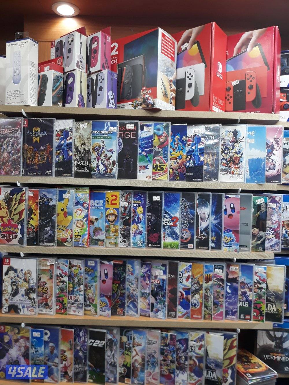 بيع جميع اجهزةالفيديوجيمز ps3-4-5 جديدومستعمل مع اكسسواراتهاوكروت ستور4