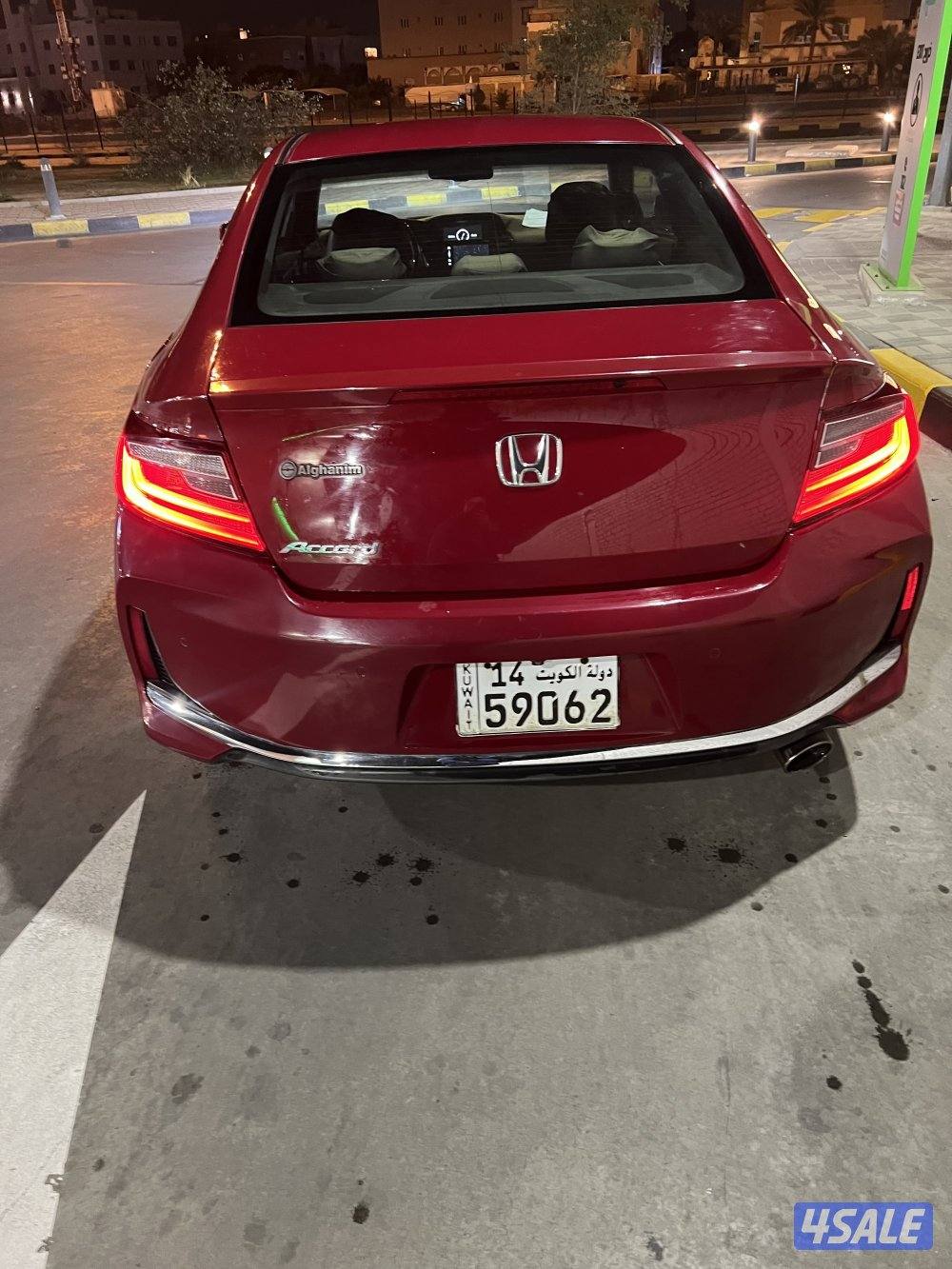 هوندا اكورد ٤ سليندر ماشي ١٧٤ الف موديل ٢٠١٦ ا1