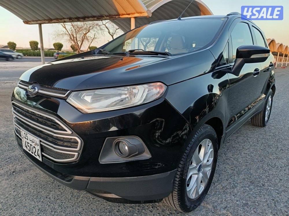 فورد ايكوسبورت 2017 الغانم 4سلندر مكينه 1500cc بحاله ممتازه عداد 1172
