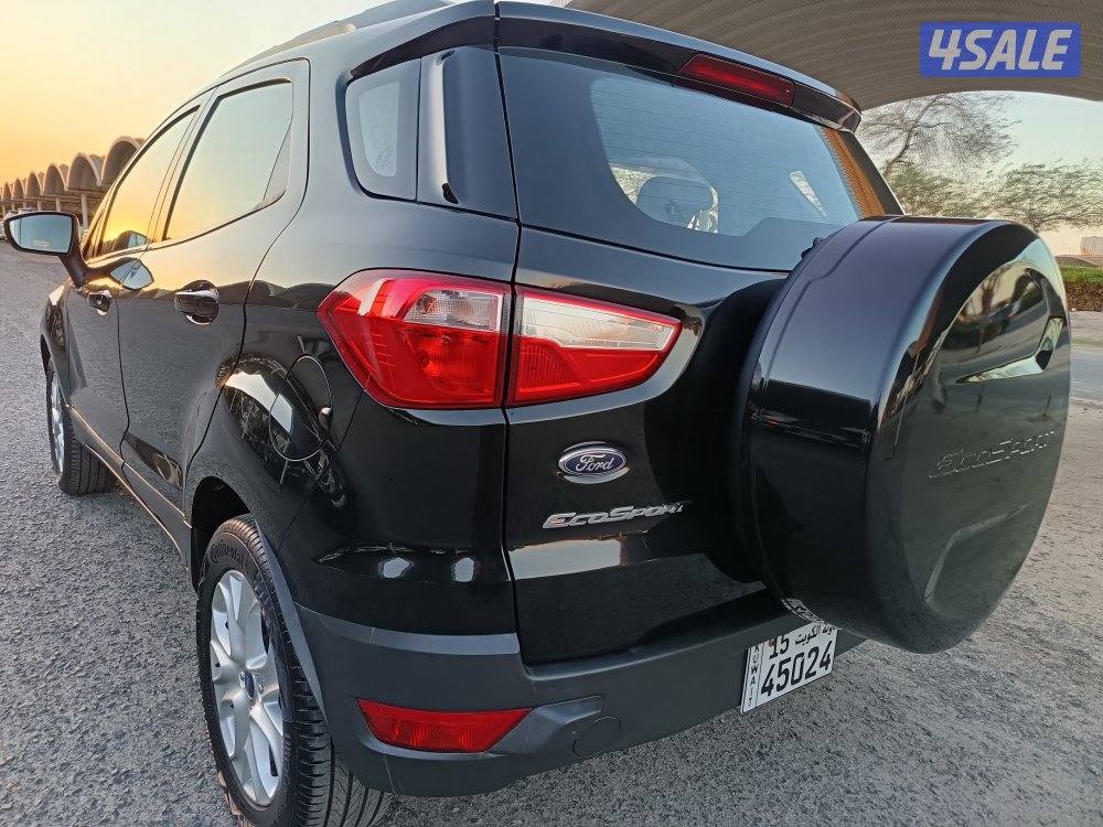 فورد ايكوسبورت 2017 الغانم 4سلندر مكينه 1500cc بحاله ممتازه عداد 1175