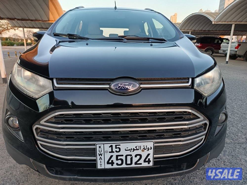 فورد ايكوسبورت 2017 الغانم 4سلندر مكينه 1500cc بحاله ممتازه عداد 1179