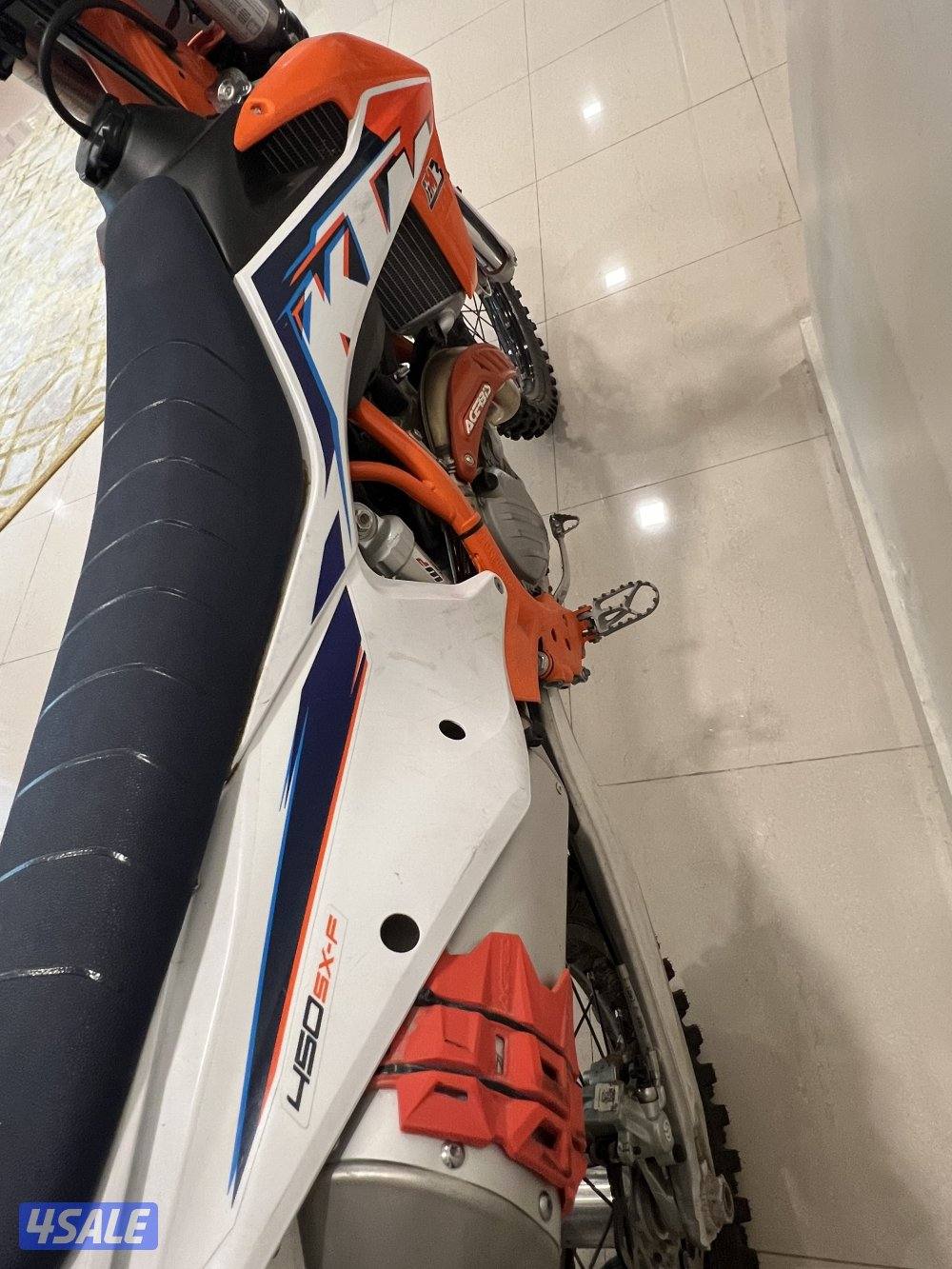 ktm sxf -450السيكل نظيف تم تخزينه موسم كامل4