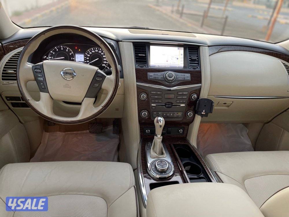 نيسان باترول بلاتينوم ستي وارد قطر صبغ الوكاله شرط الفحص9