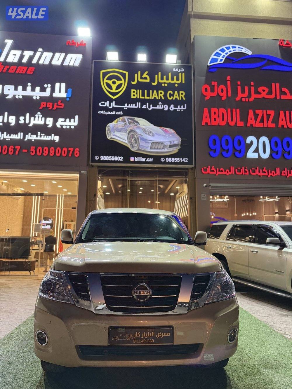 باترول 2012 حجم 320 ماشي 214 شرط الفحص بحاله وكاله موتر جديد1