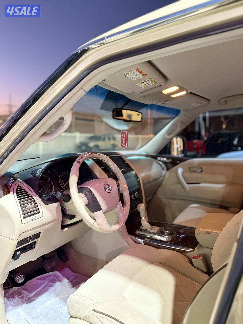 باترول 2012 حجم 320 ماشي 214 شرط الفحص بحاله وكاله موتر جديد6