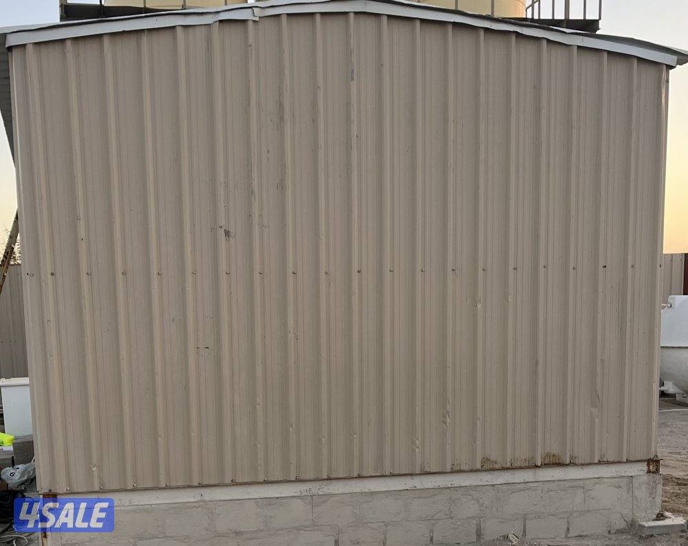 شالية ثابت مقاس 5 / 4 غرفة مع حمام ومطبخ0