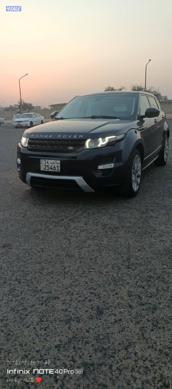 للبيع رنج روفر ايفوك شرط الفحص0