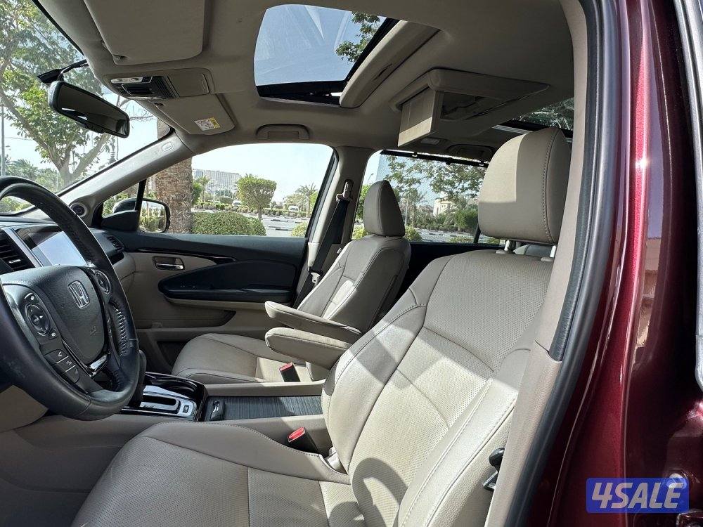 جيب هوندا بايلوت 2018 كامل المواصفات شرط الفحص ماشي 1117