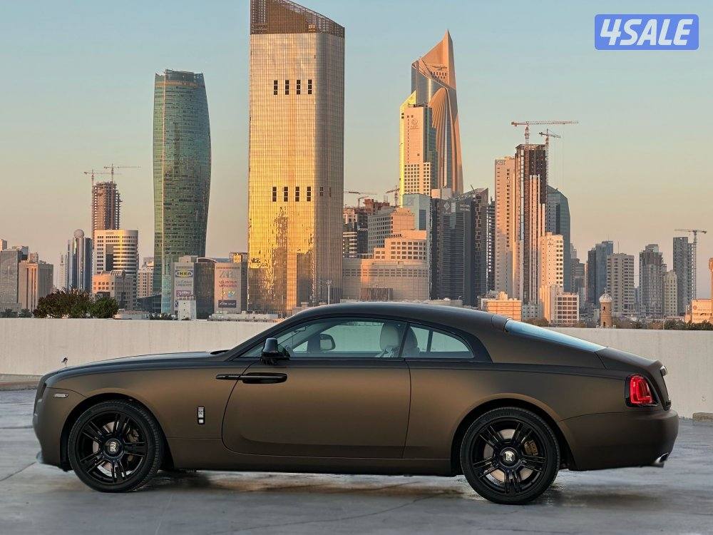 رولزرويسWRAITH موديل2015 عداد94الف وارد الغانم سيرفس منتظم1