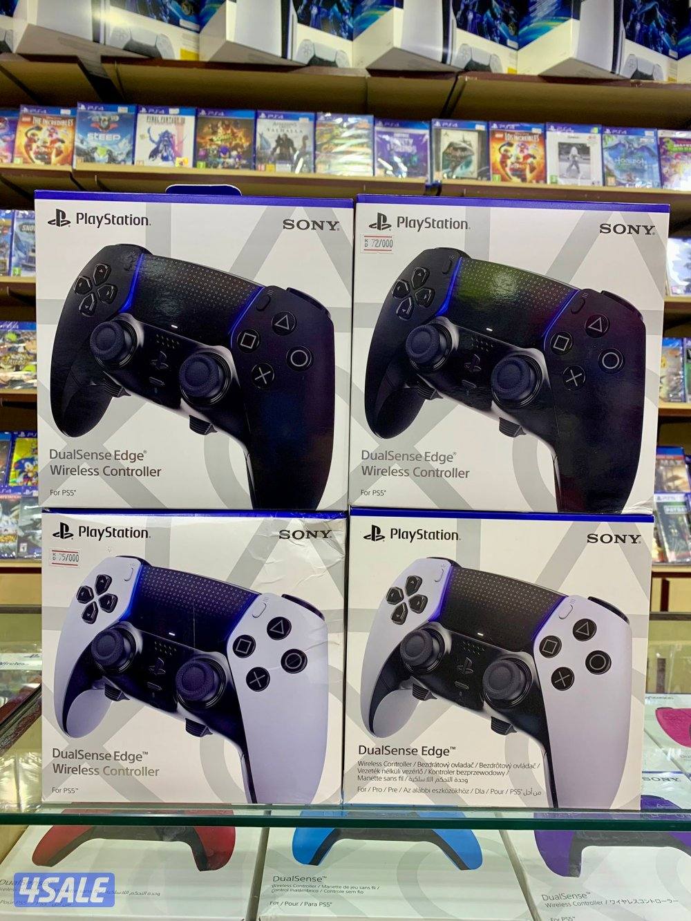 بيع كل مايخص عالم القيم  العاب بلاستيشن واكس بوكس ونينتندو اسوتش5