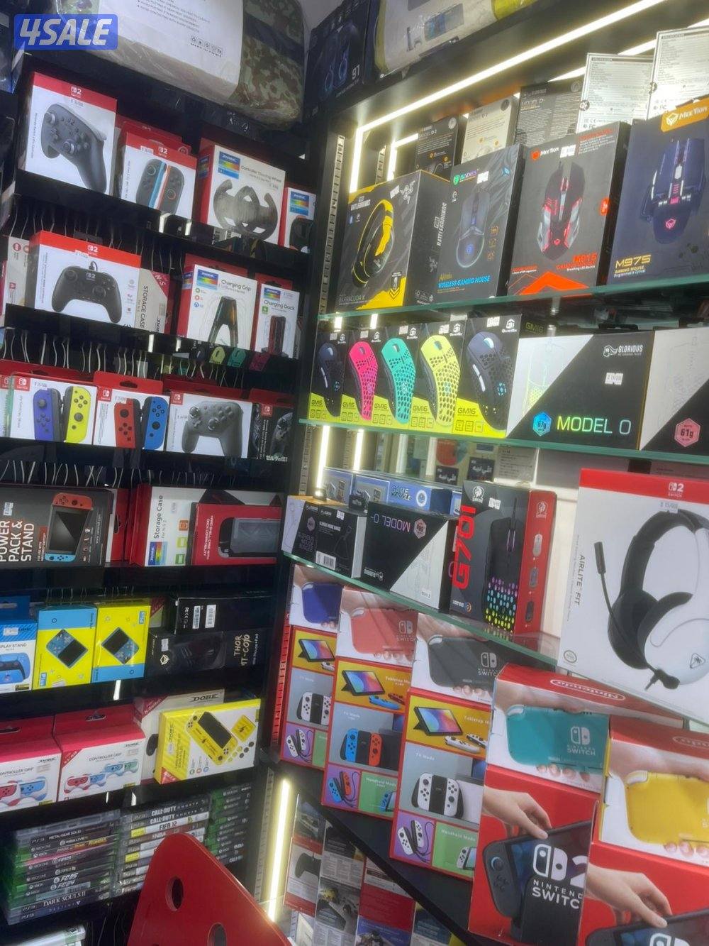 بيع كل مايخص عالم القيم  العاب بلاستيشن واكس بوكس ونينتندو اسوتش11