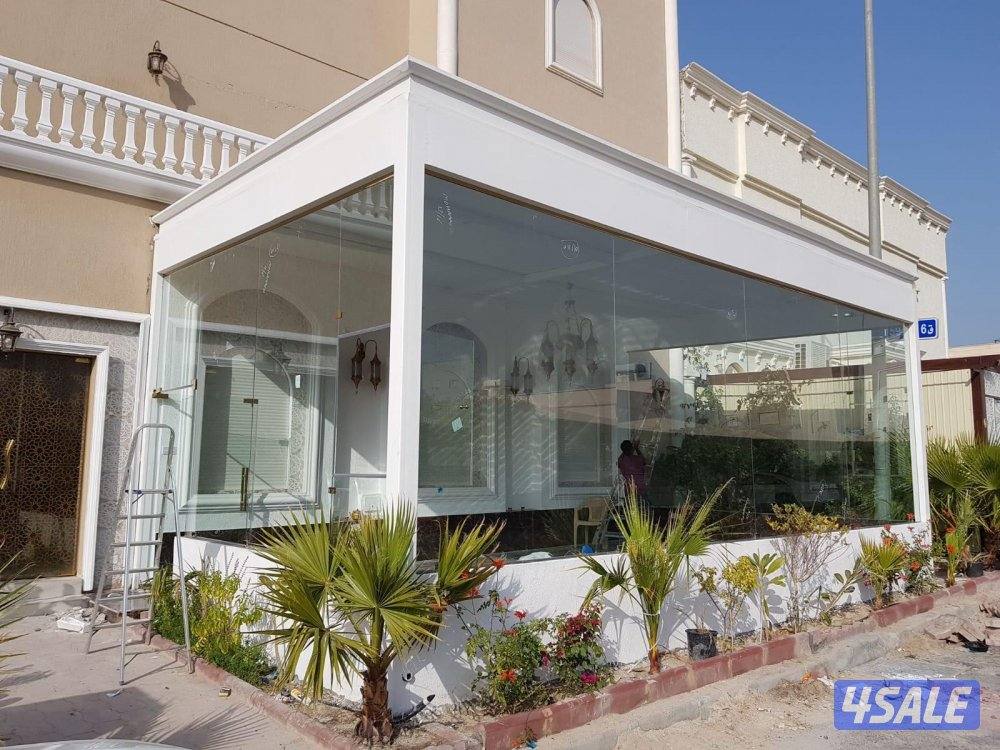 زجاج ومرايا شاوربكس دربزين درج دربزين بلكونه6