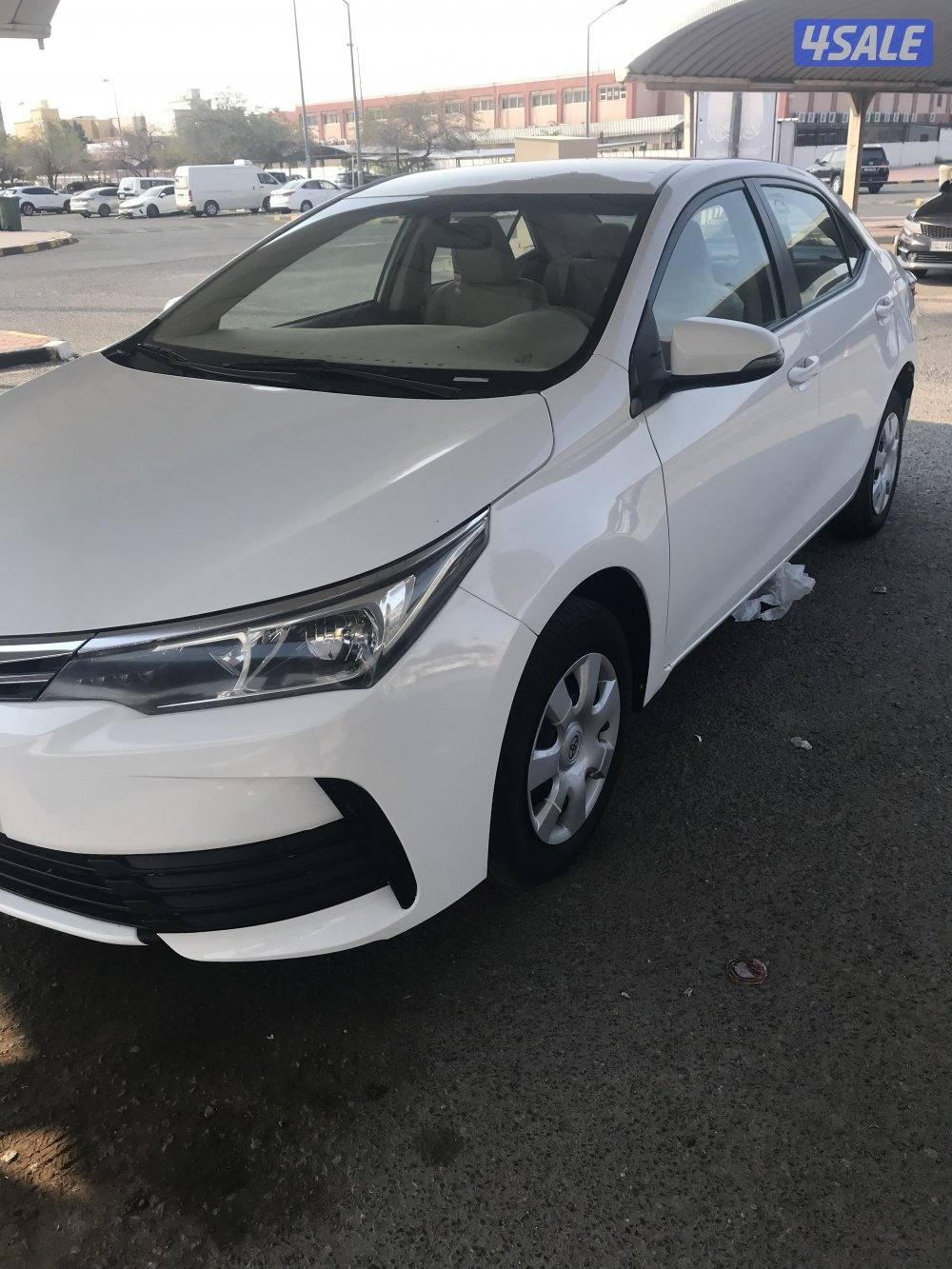 كورلا 2018  ابيض 1600 CC شرط الفحص مكينه جير شاصي 1700 نهائي5