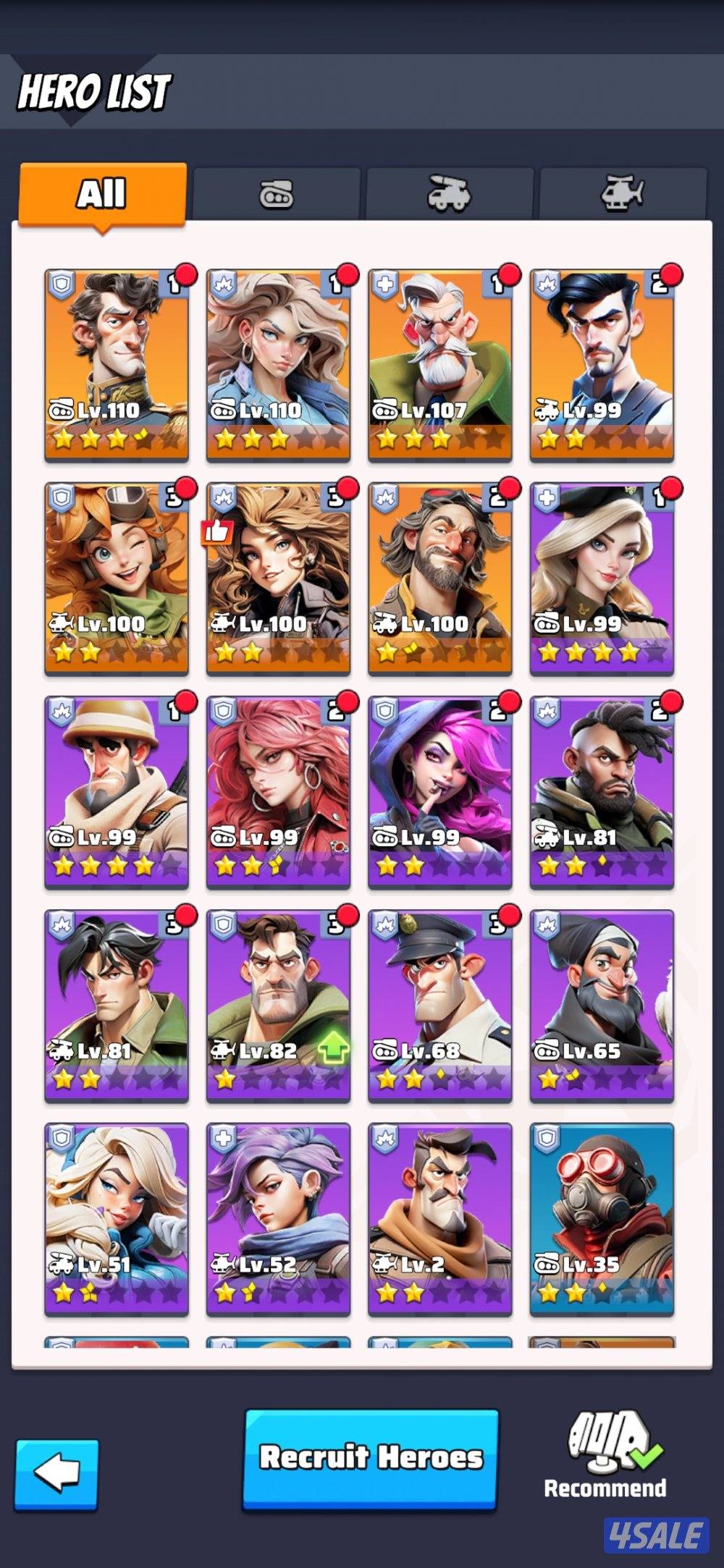 last war survival lvl.24 حساب مميز بسعر نار1