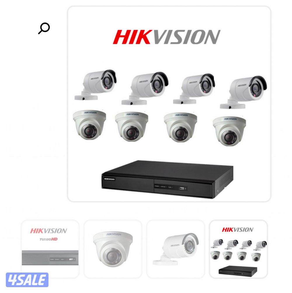 للبيع كاميرات مراقبه hikبحاله جيده جدا0
