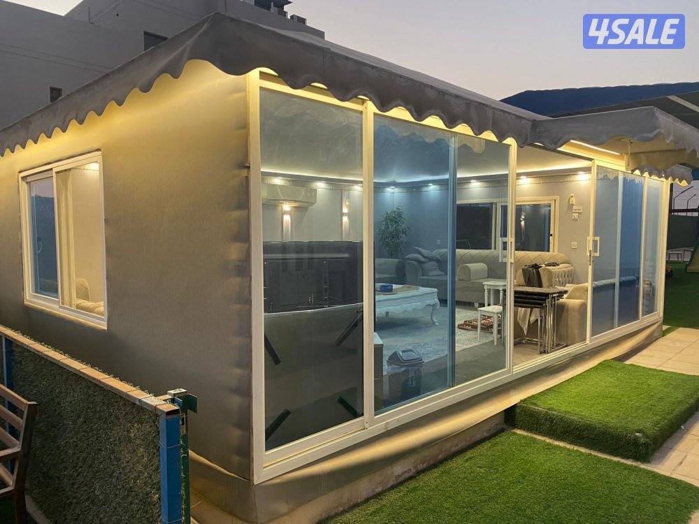 للبيع خيمة ملكية مع التكييف والاثاث0