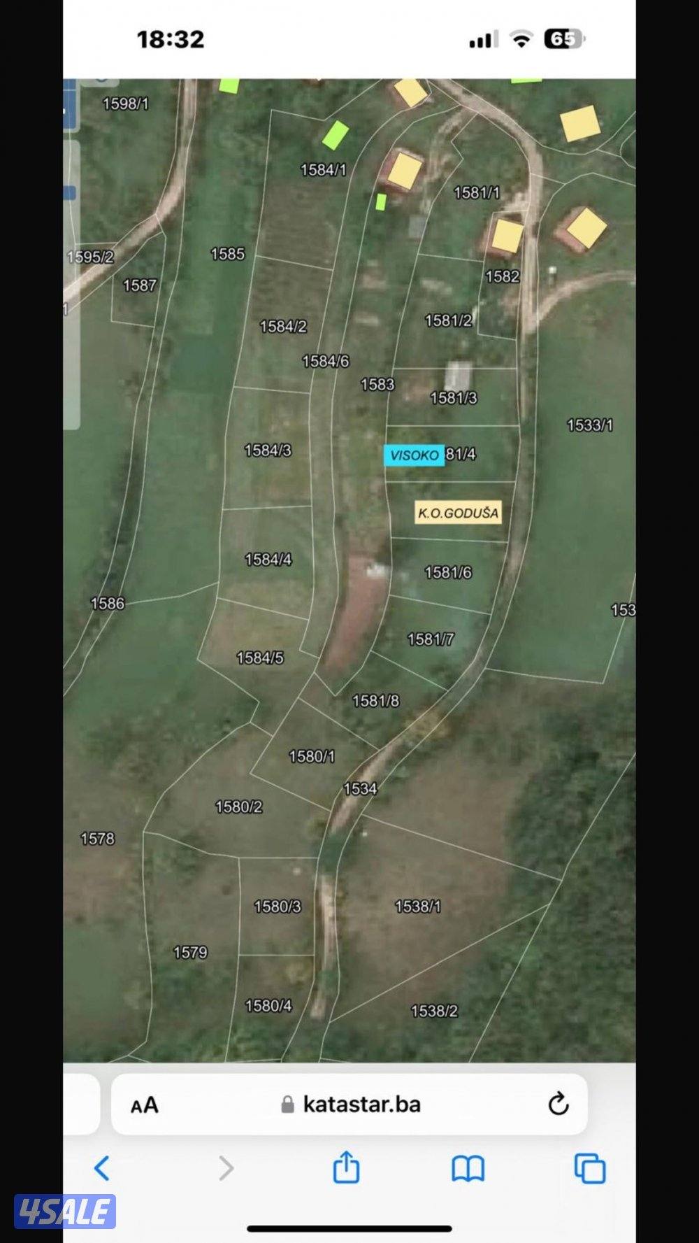 للبيع اراضي في البوسنه - فيسكو2