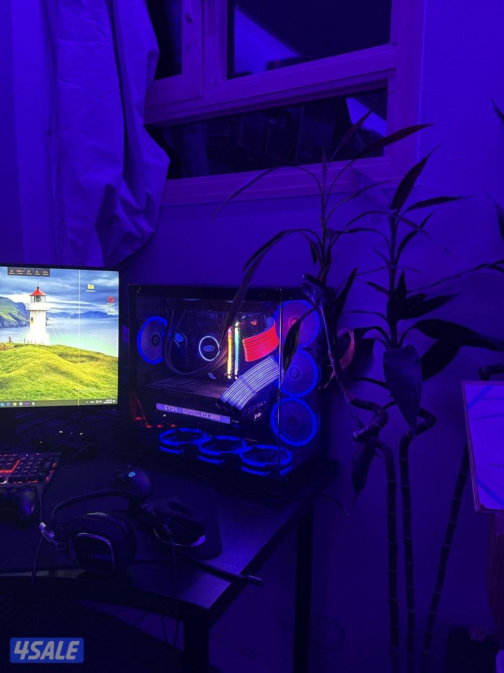 بي سي 3090 / I710700k نظيف3