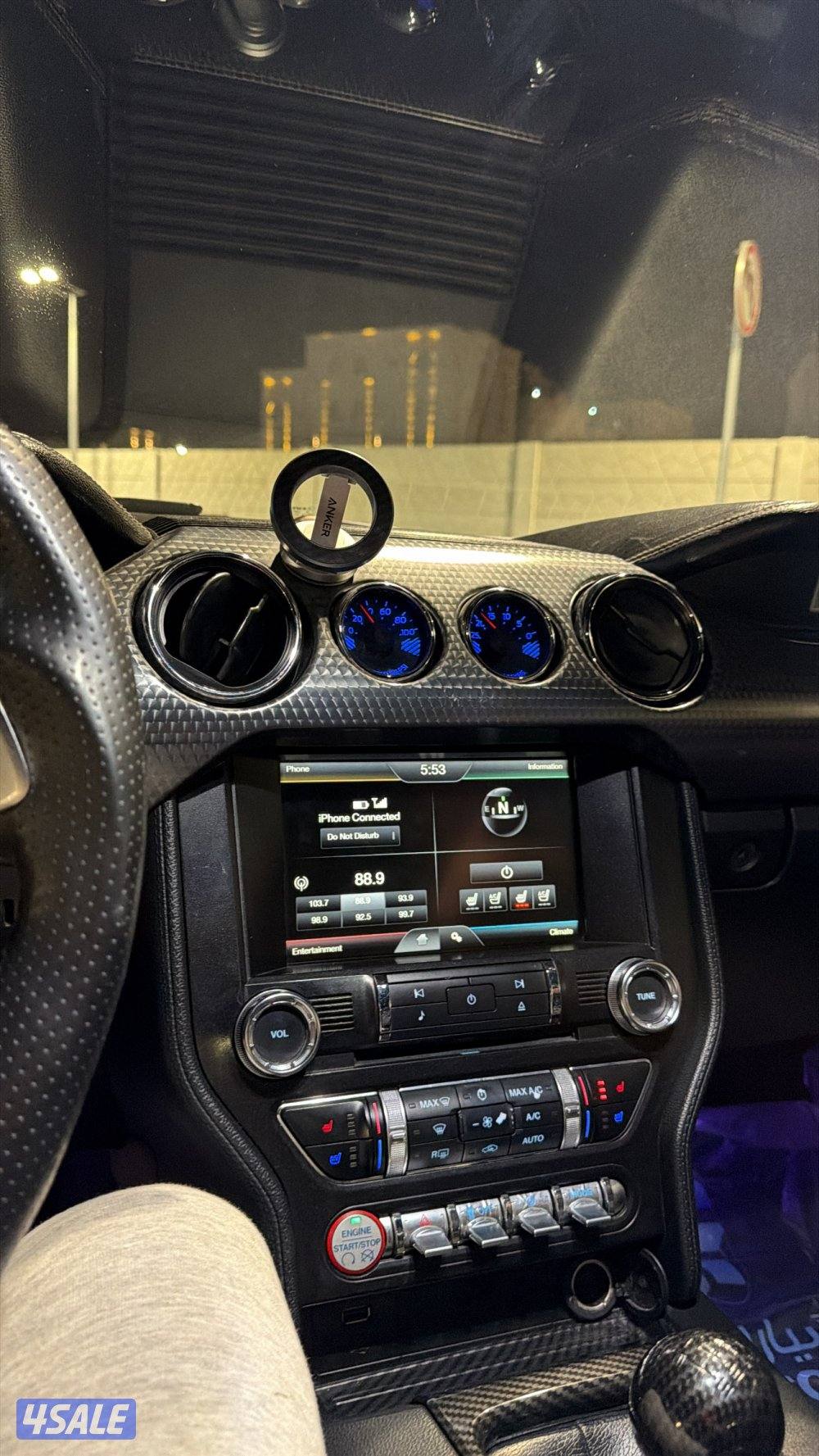 للبيع موستنق بيرفورمانس بكج  2015/5.0 قير عادي ماشي 160 شرط الفحص6