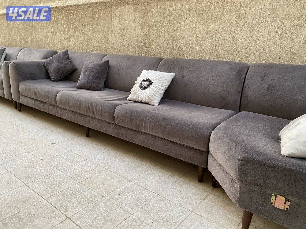 للبيع طقم كنبات كورنر مستعملة نظيفة وبحالة ممتازة ..،،2