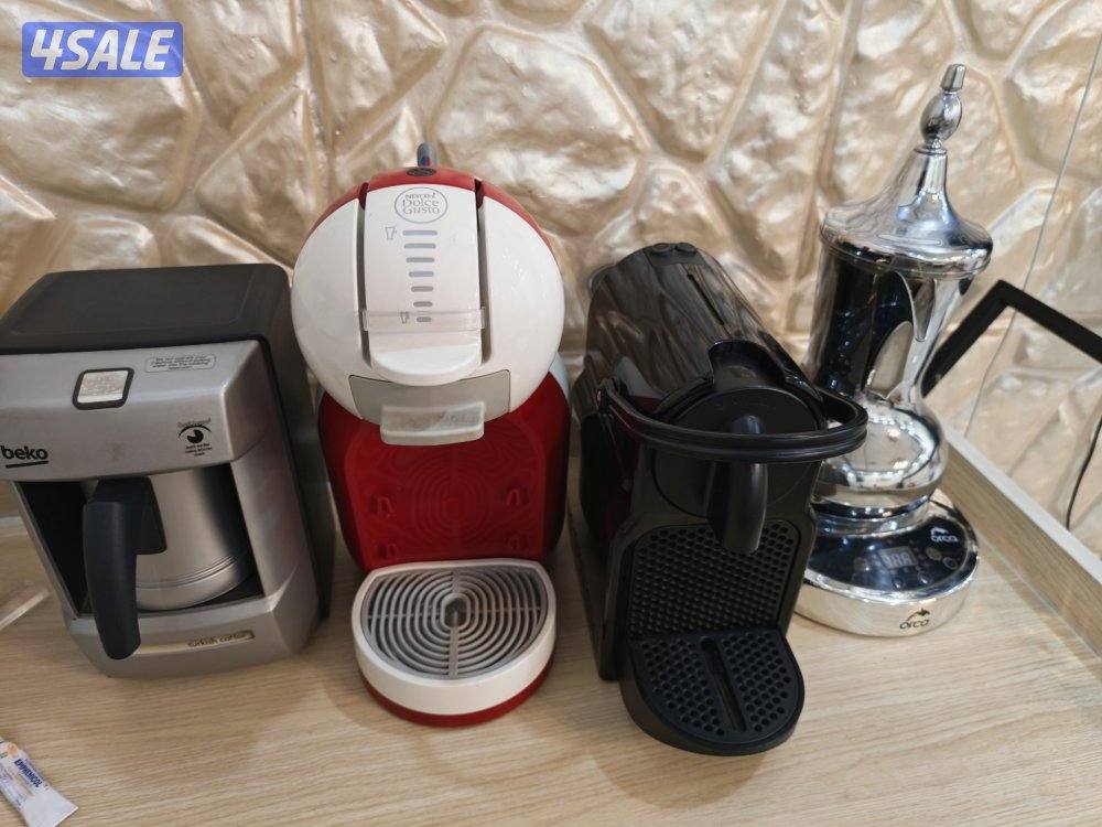 للبيع 4 مكائن قهوة - سعر الواحد 10 دنانير0