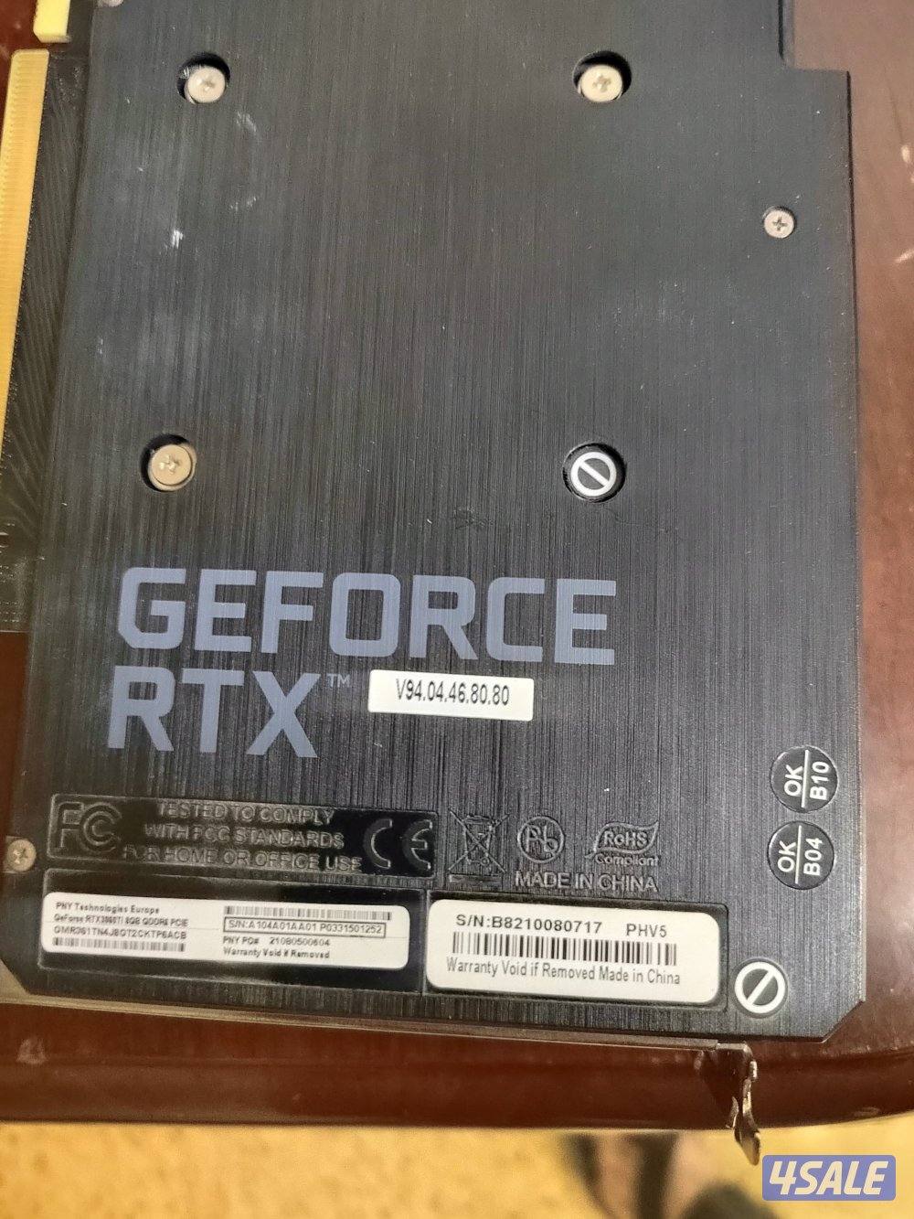 كرت شاشة rtx nivdia pny  3060ti مستعمل4