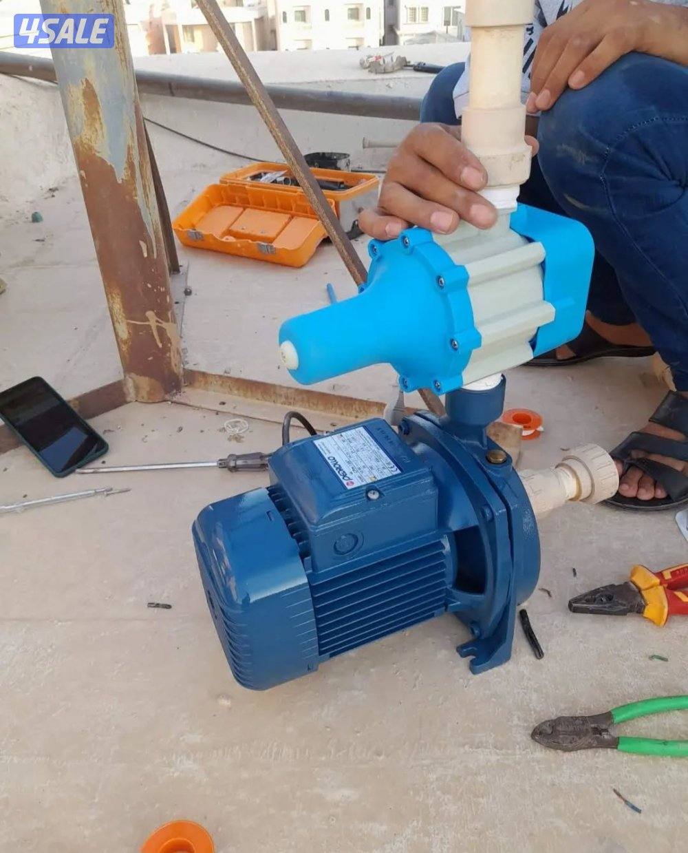 صحي24 ساعة تصليح وتركيب مضخات  الدفع تركيب وتصليح سخان مركزي0