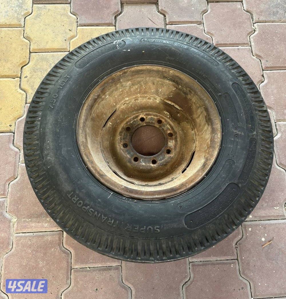 تاير مع رنق سبير2