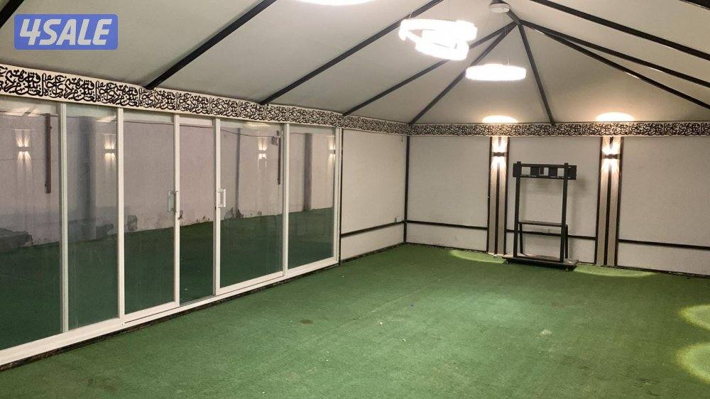 للايجار استراحة او مخيم مخزن اوشاليه ‏شهري يومي السنوي12