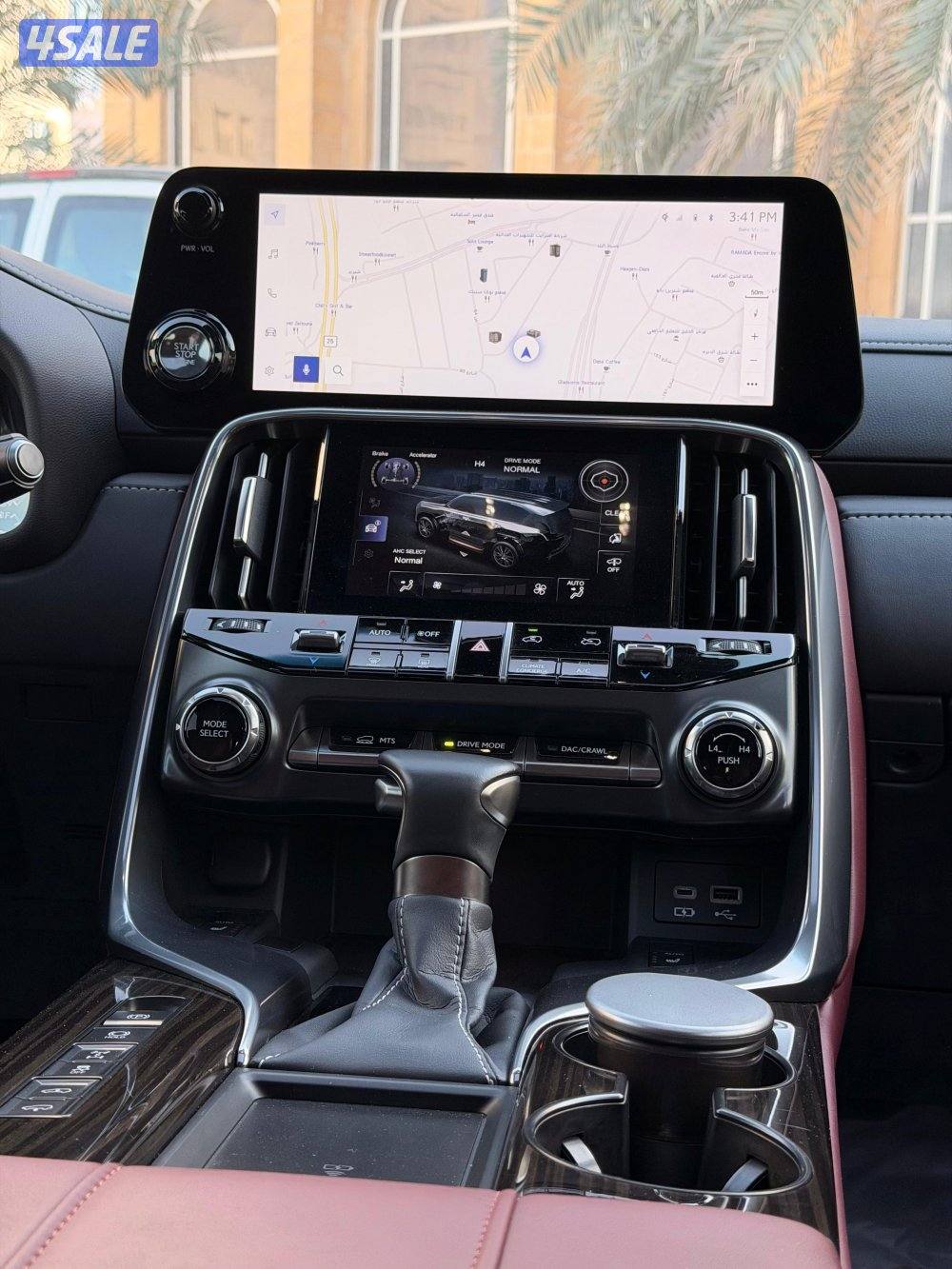 (2024) [LX600]  ماشي فقط (12 الف) وارد الوكالة صبغ الوكالة تحت الكفالة10