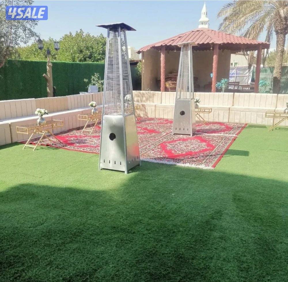 تأجير كراسي وطاولات دفايات كنفات خيمه وجميع مستلزمات الفراح1