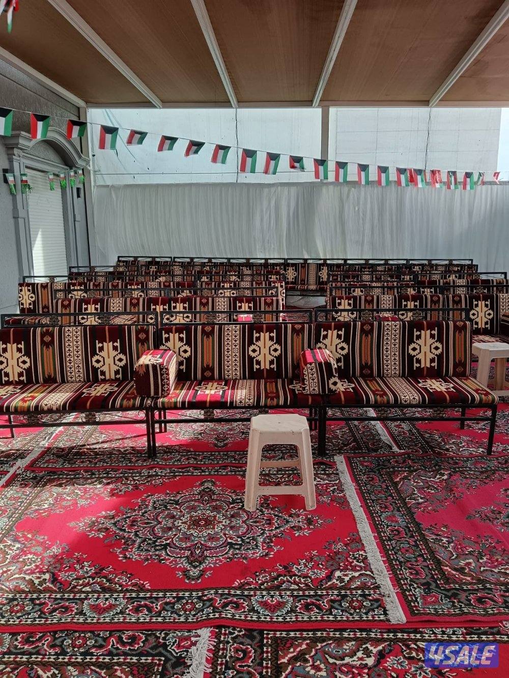 تأجير كراسي وطاولات دفايات كنفات خيمه وجميع مستلزمات الفراح6