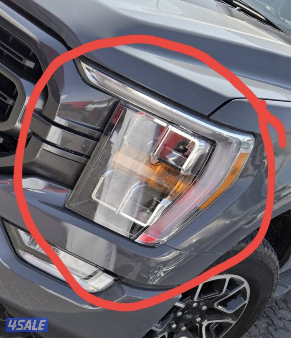 ليتين  كامل يمين ويسار  فورد 150 موديل ٢٠٢١ واحد اصلي والثاني تجاري0