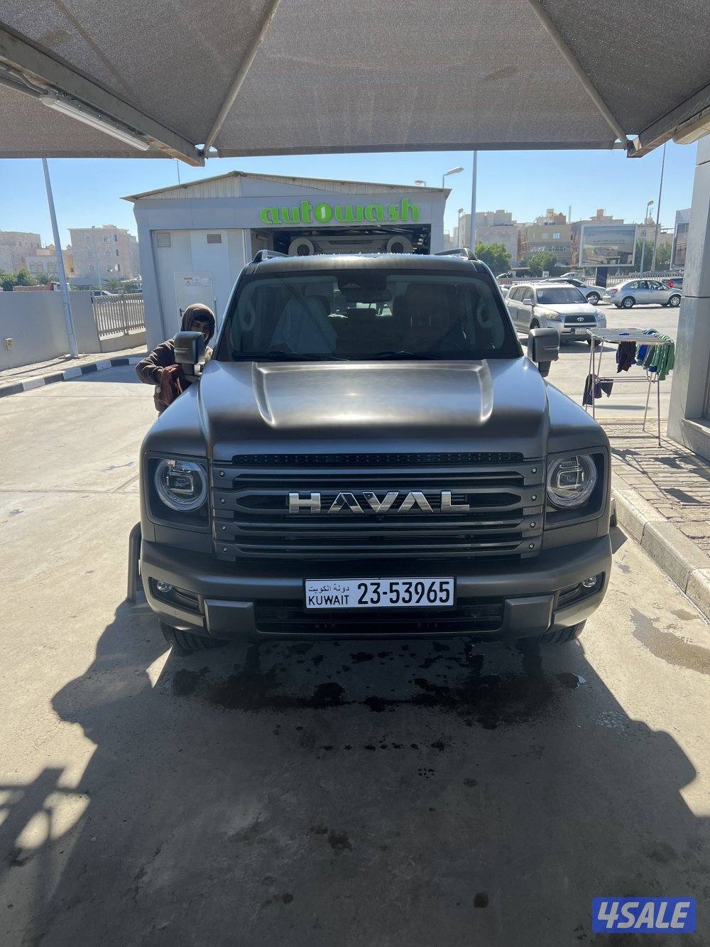 هافال h9 سيرفس لغايت 60 اللف شرط الفحص وعليه حمايه فل بدي وتغييم حراري2