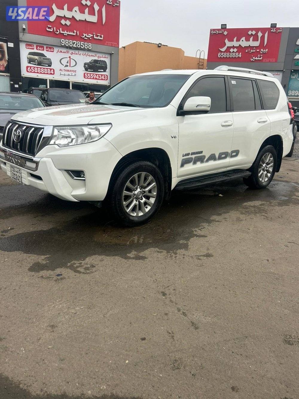 لاند كروزر  برادو TX.L  موديل 2018 ماشى 97.000 k.m0