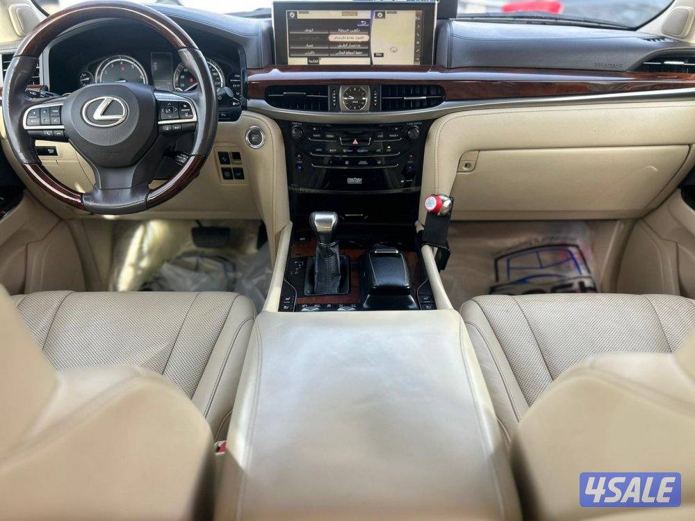 لكزس LX570 درجه اولى موديل 2016 ماشى 242.000 k.m  وارد الخليج .6
