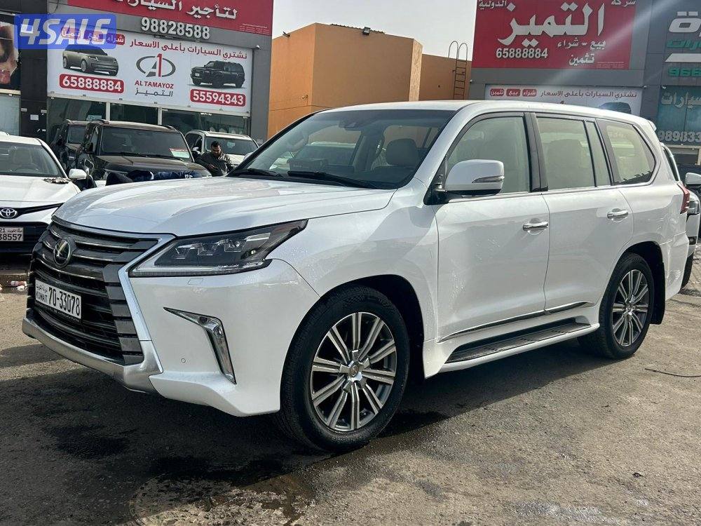 لكزس LX570 درجه اولى موديل 2016 ماشى 242.000 k.m  وارد الخليج .8