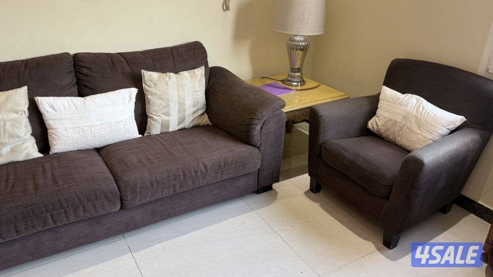 An brown ikea living room furniture1