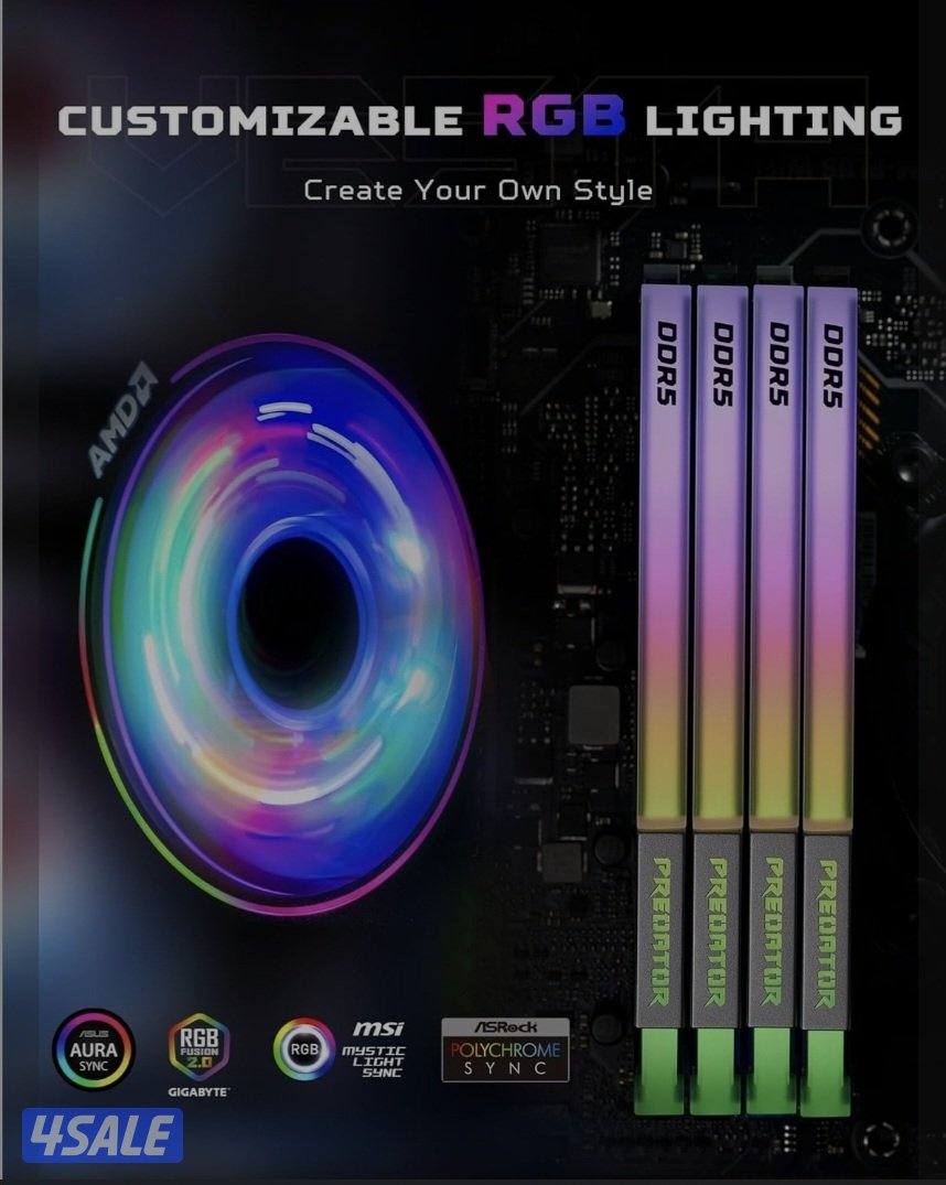 RAM 32×16 6000mhz up to 7200mhz - last kit available1