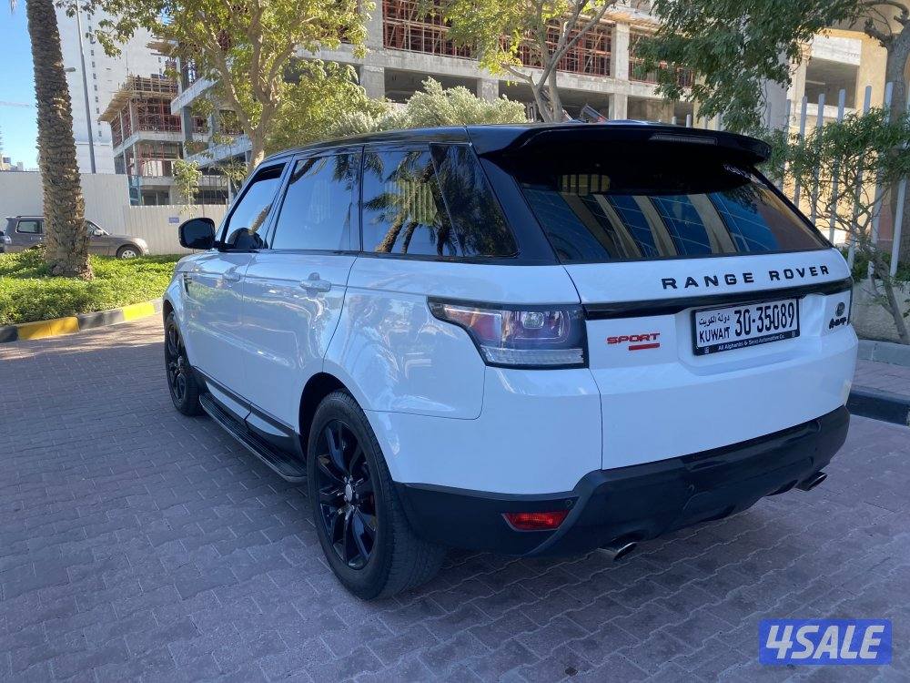 رنج سبورت سته سلندر بحالة الوكاله صبغ الوكاله ماشي 165 فل اوبشن قمه بل1