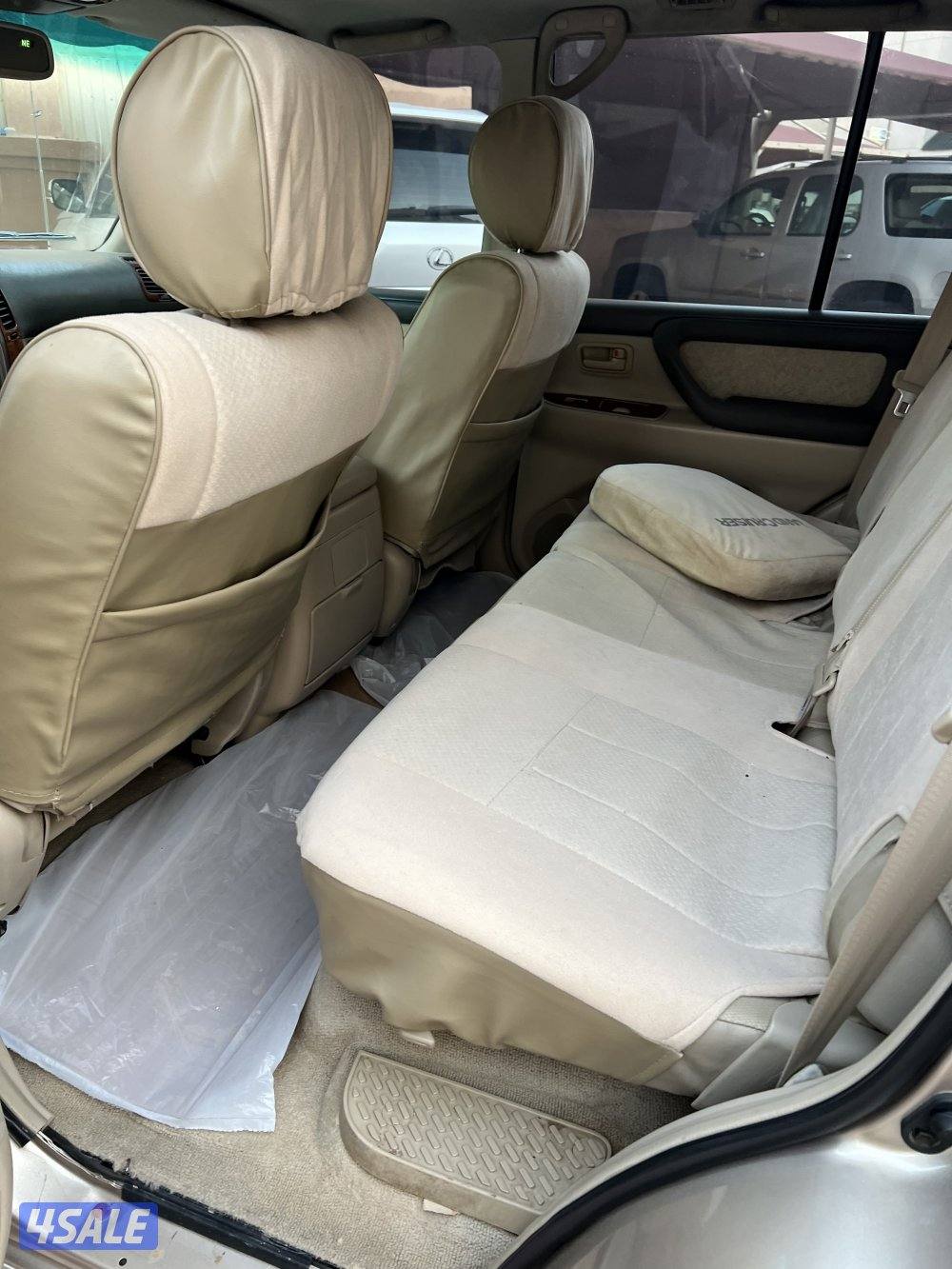 للبيع لاندكروز GXR م 2003 عداد 360 شرط الفحص مكينه وجير وشاصي لون ذهبي9