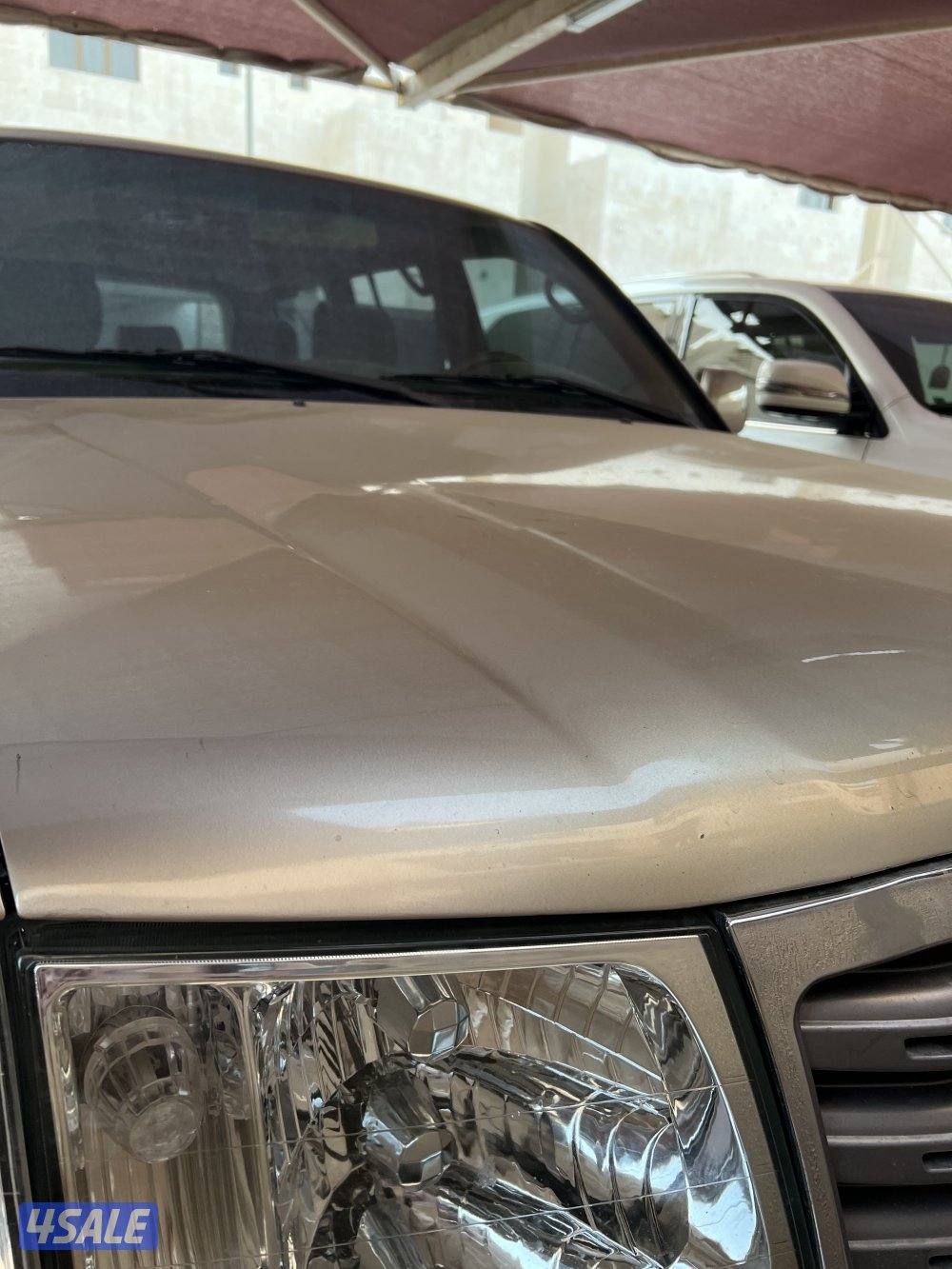 للبيع لاندكروز GXR م 2003 عداد 360 شرط الفحص مكينه وجير وشاصي لون ذهبي11