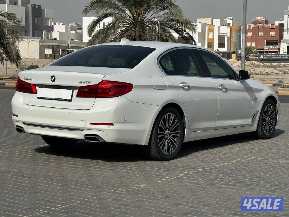 بي إم 540i موديل2018 ماشي 164 الف صبغ الوكاله6