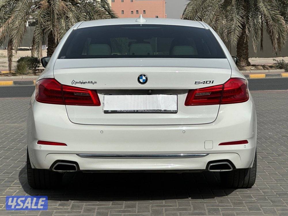 بي إم 540i موديل2018 ماشي 164 الف صبغ الوكاله7
