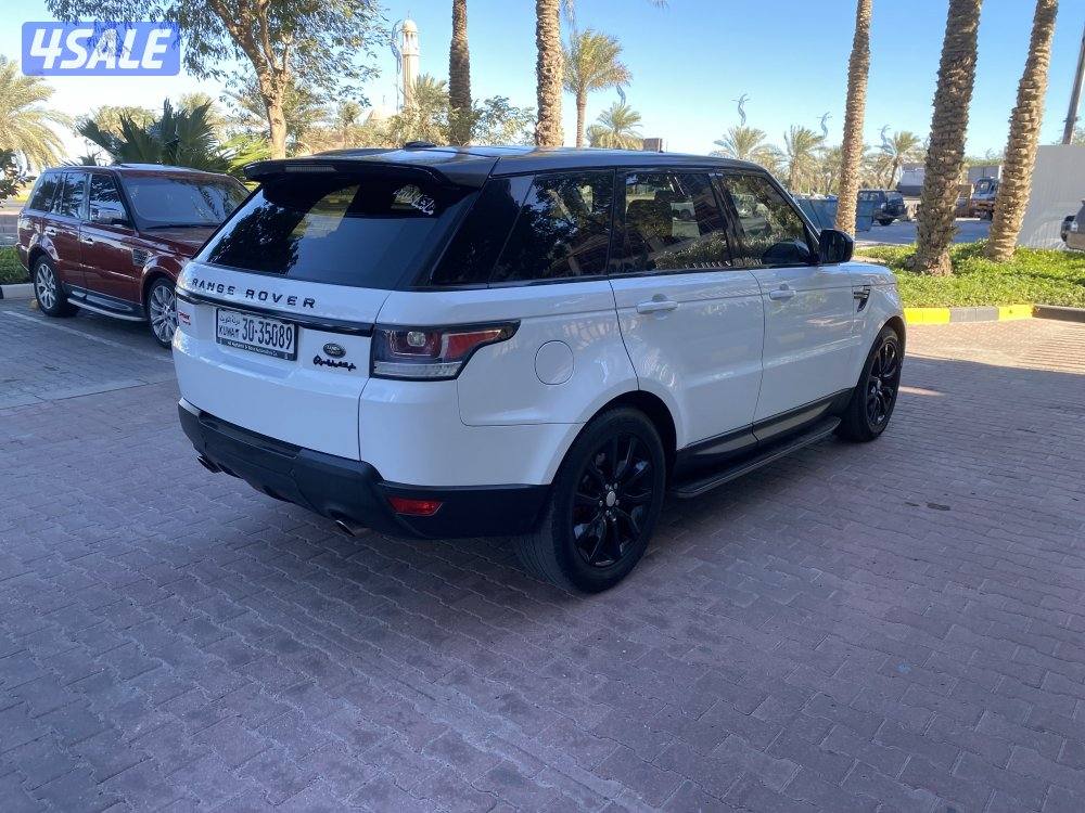 رنج سبورت سته سلندر بحالة الوكاله صبغ الوكاله ماشي 165 فل اوبشن قمه بل13