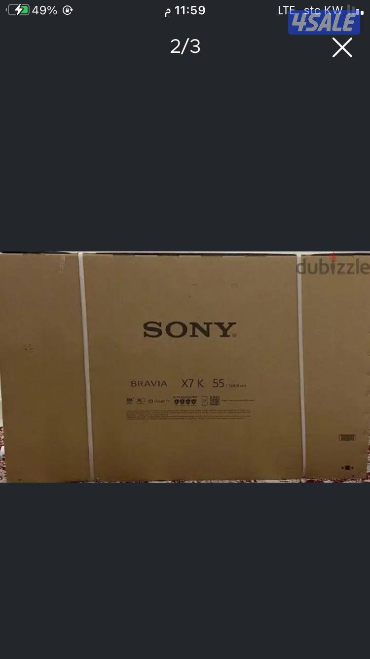 للبيع سوني55بوصة جديدبالكرتون لم يستخدم0