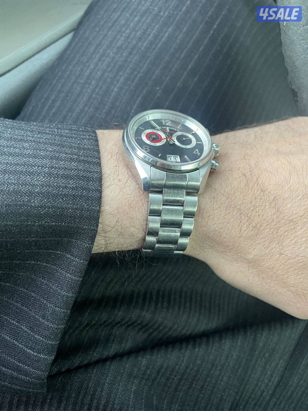 ساعه ويست اصليه صنفل ستانلس بحاله جيده وكيل بهبهاني بطاريه1